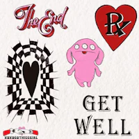 the end get well stickers